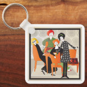 Porte-clés Mah Jongg Porte - clé de jeu (Recto)