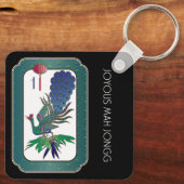 Porte-clés Mah Jongg Porte - clé de vacances (Verso)