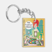 Porte-clés Mah Jongg Sayings Peek Pass (Devant gauche)