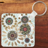 Porte-clés Mah Jongg Starburst Porte - clé (Verso)