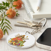 Porte-clés Mahishasur Mardini Durga Porte - clé (Devant Droit)