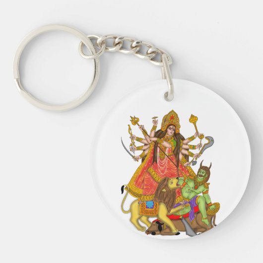 Porte-clés Mahishasur Mardini Durga Porte - clé (Devant)