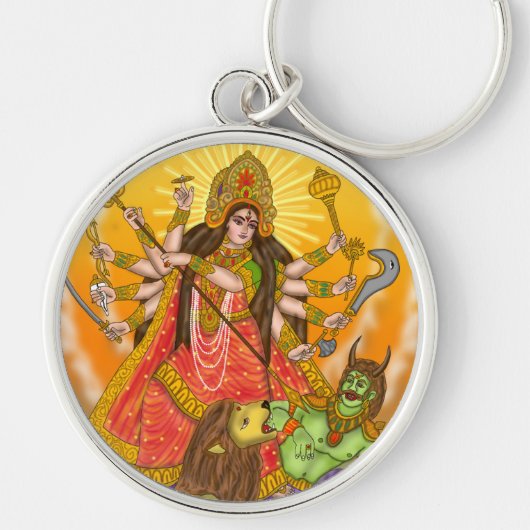 Porte-clés Mahishasur Mardini Durga Porte - clé (Devant)