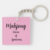 Porte-clés Mahjong (Dos)