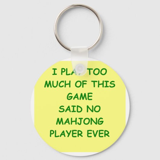 Porte-clés mahjong (Recto)