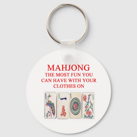 PORTE-CLÉS MAHJONG (Recto)