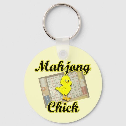 Porte-clés Mahjong Chick #2 (Recto)