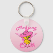 Porte-clés Mahjong Chick #8 (Recto)