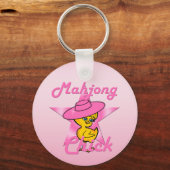 Porte-clés Mahjong Chick #8 (Recto)