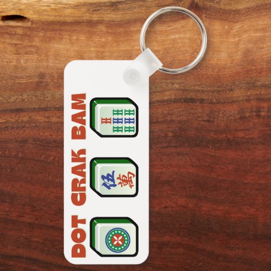 Porte-clés Mahjong Dot Crak Bam (Verso)