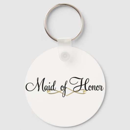 Porte-clés Maid Of Honor (Recto)
