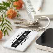 Porte-clés Maigre certifié six porte - clés de ceinture noire (Devant droit)