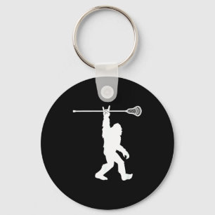 Porte-clés Maillot de crosse vintage Lax Bigfoot Sasquatch je