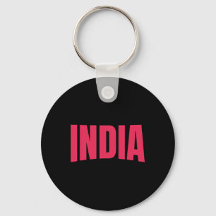 Porte-clés Maillot de fan de l'équipe Inde Coupe du monde de