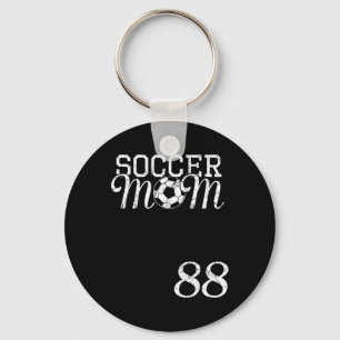 Porte-clés Maillot de Maman de Foot Numéro 88 Joueur Favori #