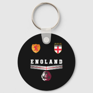 Porte-clés Maillot de supporters de football d'Angleterre Dra
