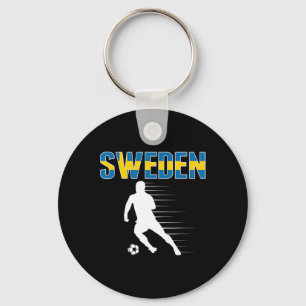 Porte-clés Maillot des Amoureux du Football Suédois - Soutene