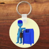 Porte-clés Mailman (Recto)