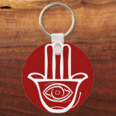 Porte-clés Main de Miriam (Hamsa) (Recto)