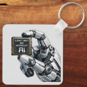 Porte-clés Main de robot (Verso)