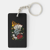 Porte-clés Main Des Cartes (Dos)