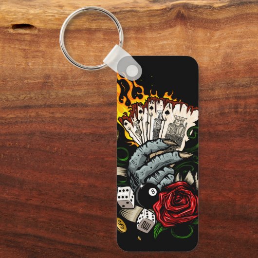 Porte-clés Main Des Cartes (Recto)