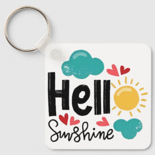 Porte-clés Main Drake Art - Bonjour Sunshine Texte