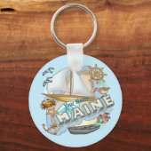 Porte-clés Maine (Recto)