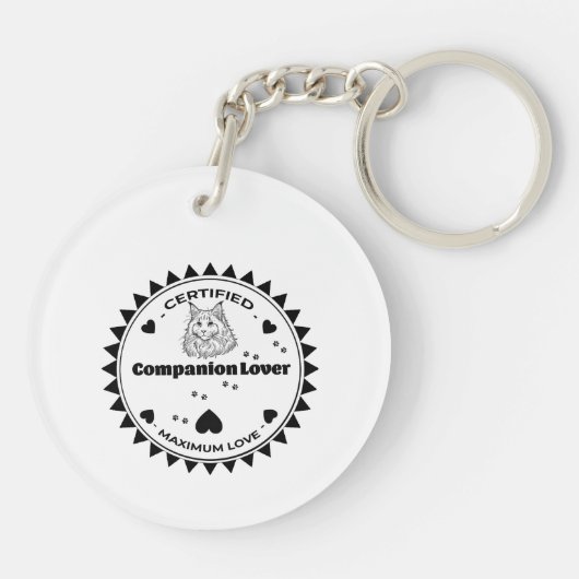 Porte-clés Maine Coon (Dos)