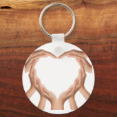 Porte-clés Mains d'amour (Recto)