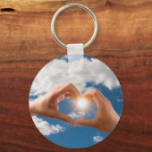 Porte-clés Mains d'amour (Recto)