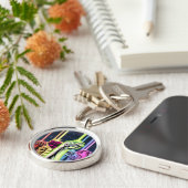 Porte-clés Mains dans l'air avec anneaux -Couleur (Côté)