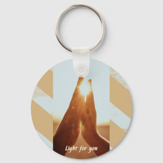 Porte-clés Mains de Lumière Solaire