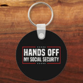 Porte-clés Mains de ma sécurité sociale (Recto)
