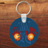 Porte-clés Mains Reiki (Recto)