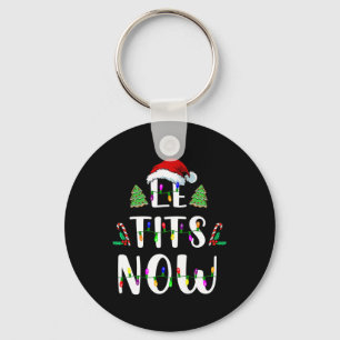 Porte-clés Maintenant Noël Laissez Neige Fun Fun Fun Fun