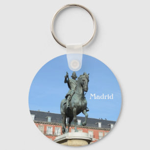 Porte-clés Maire de plaza, porte - clé de Madrid