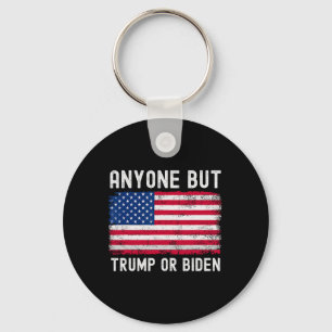 Porte-clés Mais Biden Ou Trump 2024 Anti Biden & ; Trump E