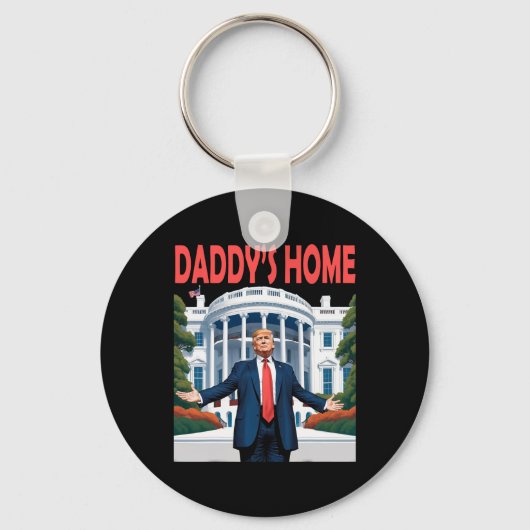 Porte-clés Maison Blanche de Trump Daddy (Recto)