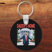 Porte-clés Maison Blanche de Trump Daddy (Recto)