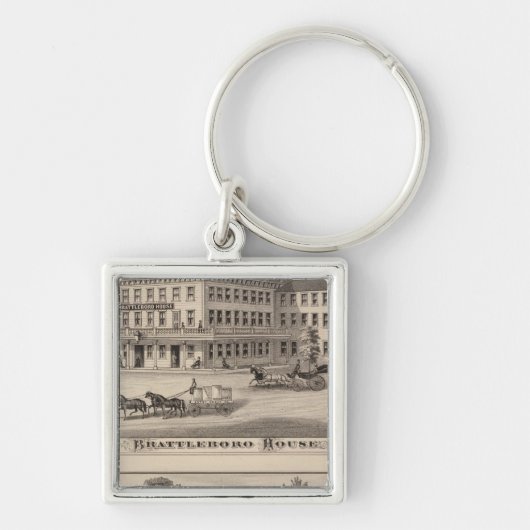 Porte-clés Maison de Brattleboro (Devant)