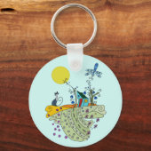 Porte-clés Maison de chat (Recto)