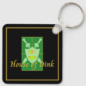 Porte-clés Maison de Dink Pickleball Crest (Dos)