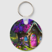 Porte-clés Maison de fée (Verso)