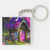 Porte-clés Maison de fée (Dos)