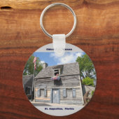 Porte-clés Maison de l'école la plus ancienne St Augustine Fl (Recto)