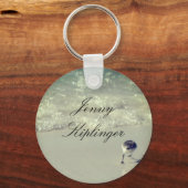 Porte-clés Maison de plage Eaux Étincelantes (Verso)