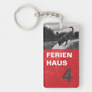 Porte-clés maison de vacances