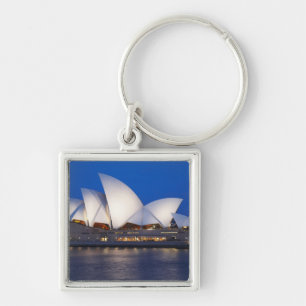 Porte-clés Maison d'opéra de Sydney la nuit, Sydney, Nouvelle