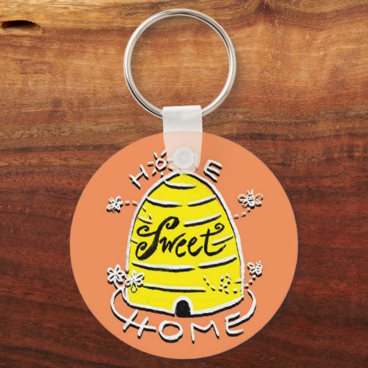 Porte-clés maison douce (Recto)